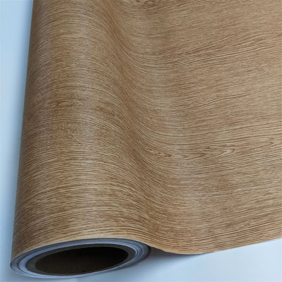 목재 텍스처 반직성 PVC 내부 필름 Mdf 막 가구