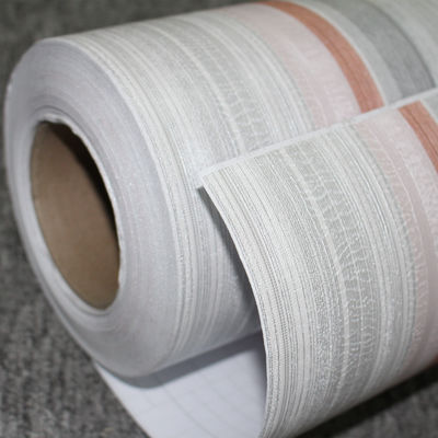 0.1mm-0.15mm PVC 자유 껍질 및 스틱 벽지 고 광택 부드러운 터치