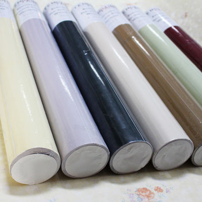 다양한 색상 122cm*50m 자기 접착성 PVC 벽지 껍질 및 스틱 벽 덮개