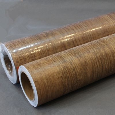 122cm*50m 나무 곡물 PVC 필름