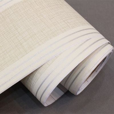 0.1mm-0.15mm 두께 자기 접착성 PVC 벽지 덮개 거실